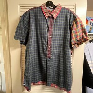 POLO RALPH LAUREN MULTI PLAID POPOVER XL